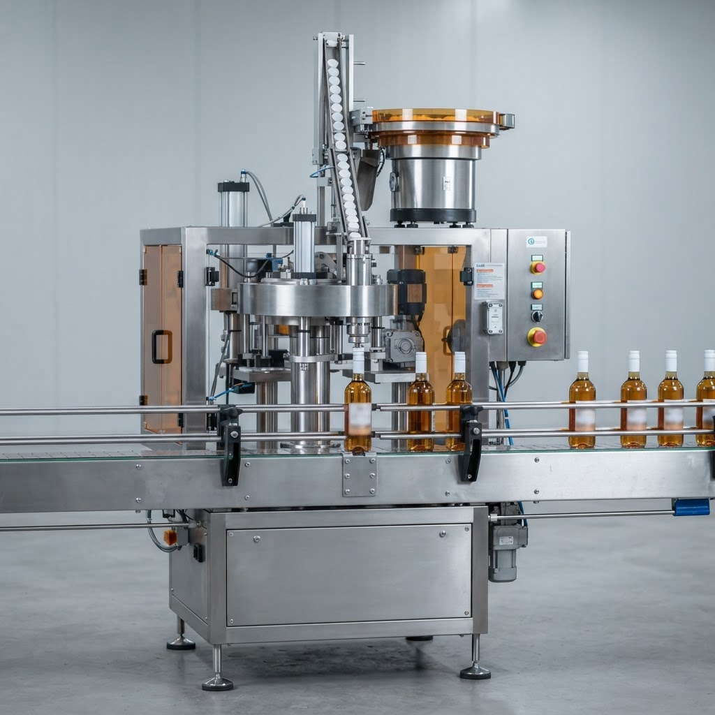Bottle Capping & Cap-Holder Machine