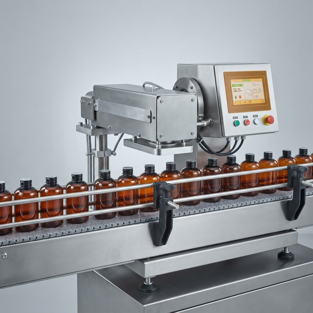 Continuous Induction Sealing Machine