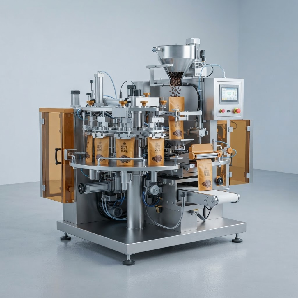 Pre-Made Pouch Packing Machine